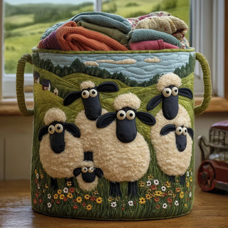 Rosie Hand Quilted Basket