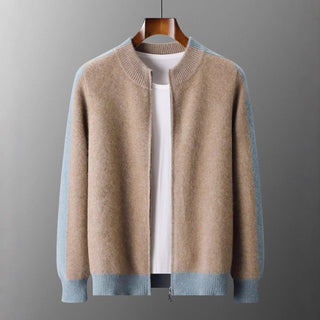 Ferrara Cashmere Zip Through Jacket