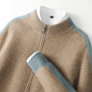Ferrara Cashmere Zip Through Jacket