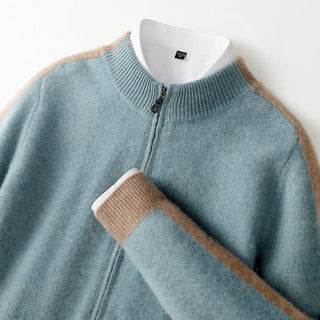 Ferrara Cashmere Zip Through Jacket