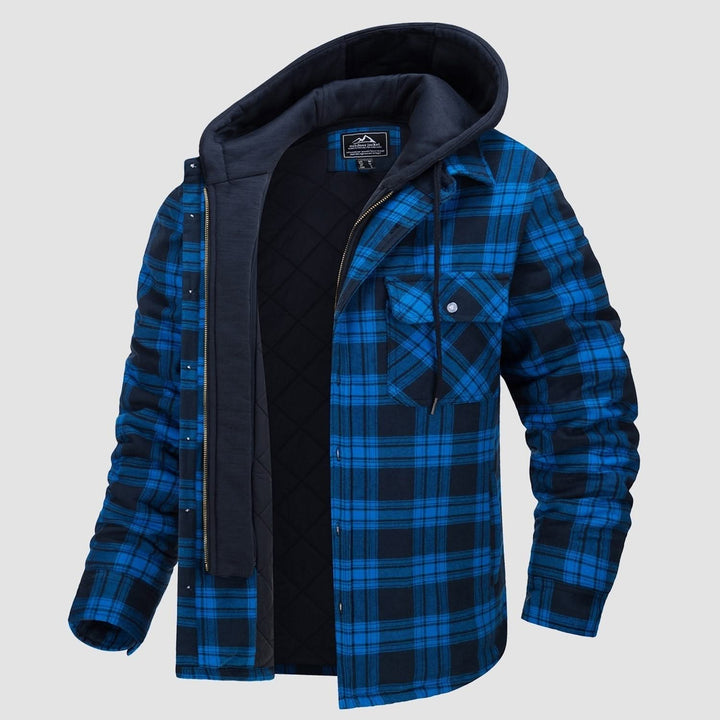 Harry Jacket Flannel with Removable Hood