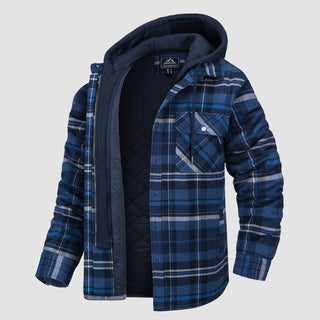 Harry Jacket Flannel with Removable Hood