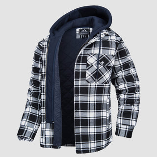 Harry Jacket Flannel with Removable Hood