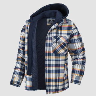 Harry Jacket Flannel with Removable Hood