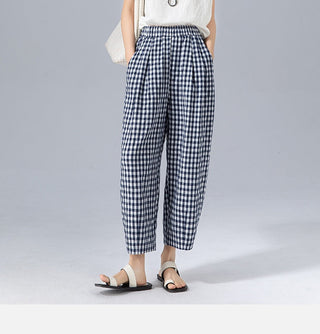 Chelsea Gingham Trousers