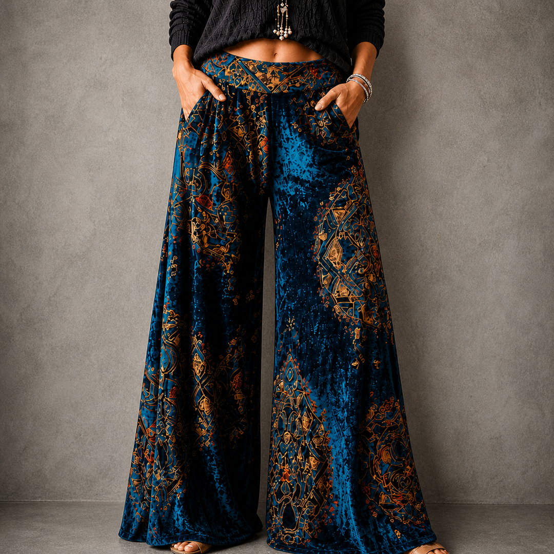 Lucy Boho Wide Leg Pants
