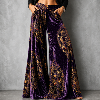 Lucy Boho Wide Leg Pants