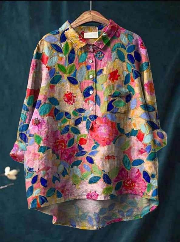 Geela French Vintage Blouse