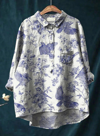 Geela French Vintage Blouse