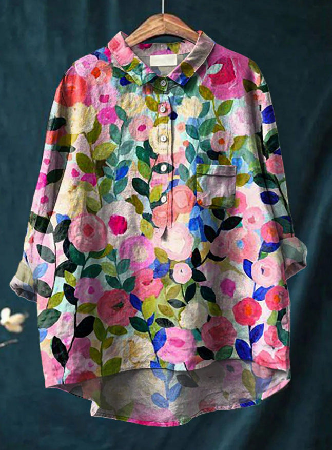 Geela French Vintage Blouse