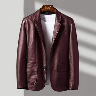 Alessandro Leather Blazer