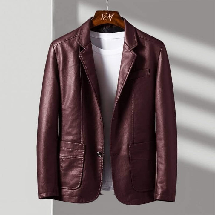 Alessandro Leather Blazer