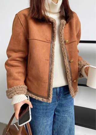 Ruby Cosy Shearling Lined Jacket