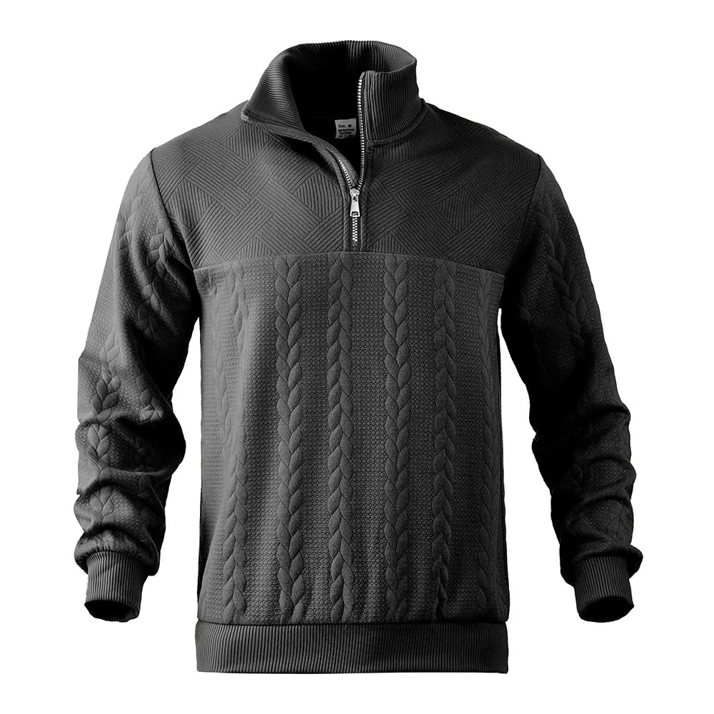 Camden Premium Quarter Zip Sweatshirt