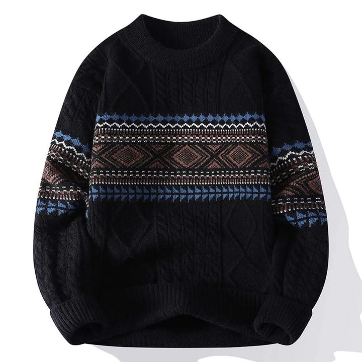 Arvid Nordic Knit Sweater