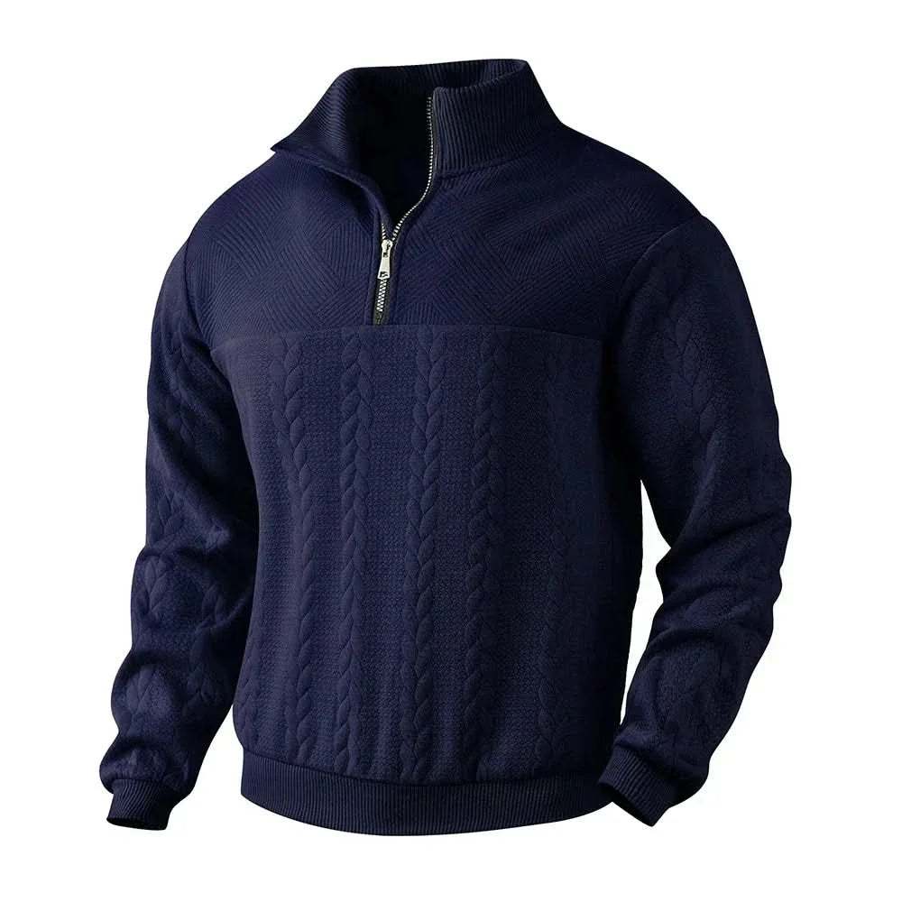 Camden Premium Quarter Zip Sweatshirt