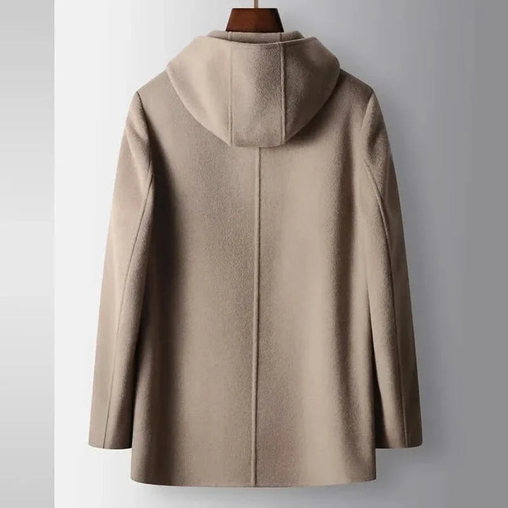 100 Percent Woolen Hooded Coat