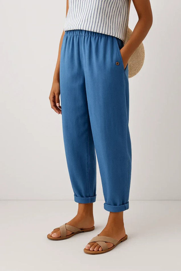 Romina Timeless Linen Cotton Trousers