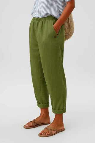 Romina Timeless Linen Cotton Trousers