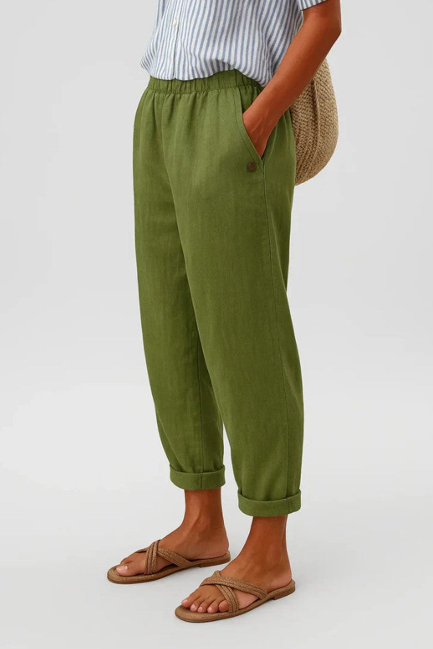 Romina Timeless Linen Cotton Trousers