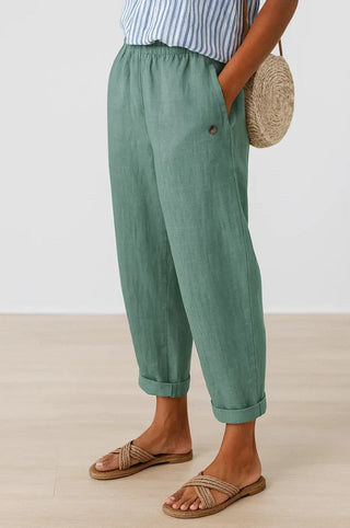 Romina Timeless Linen Cotton Trousers