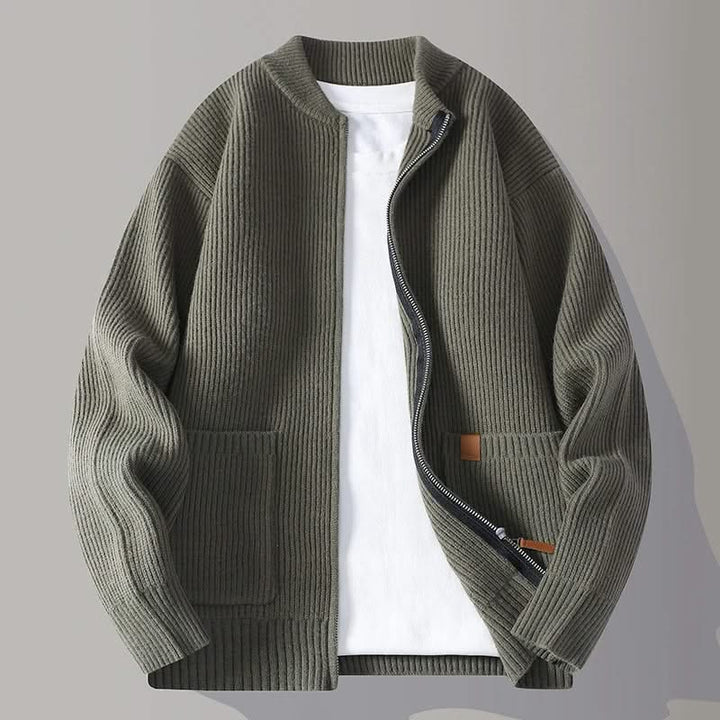 NOVA RIB KNIT JACKET