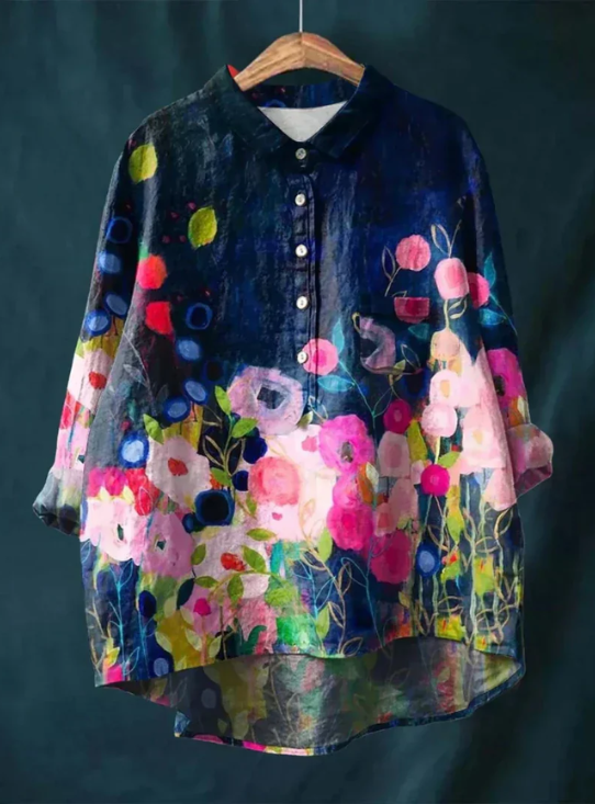 Geela French Vintage Blouse