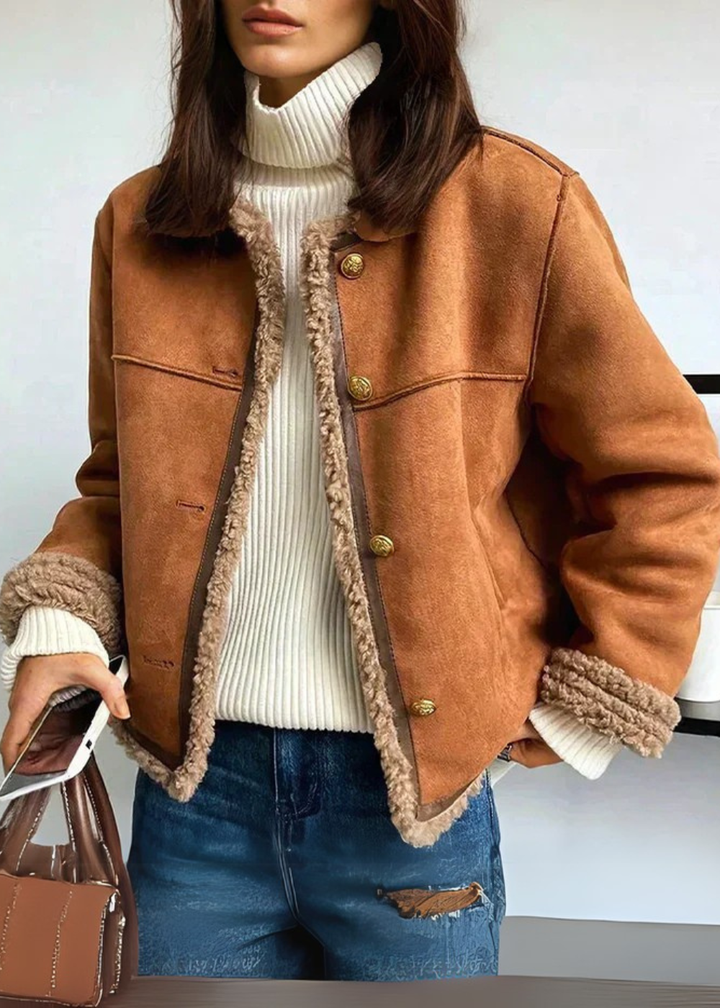 Ruby Cosy Shearling Lined Jacket