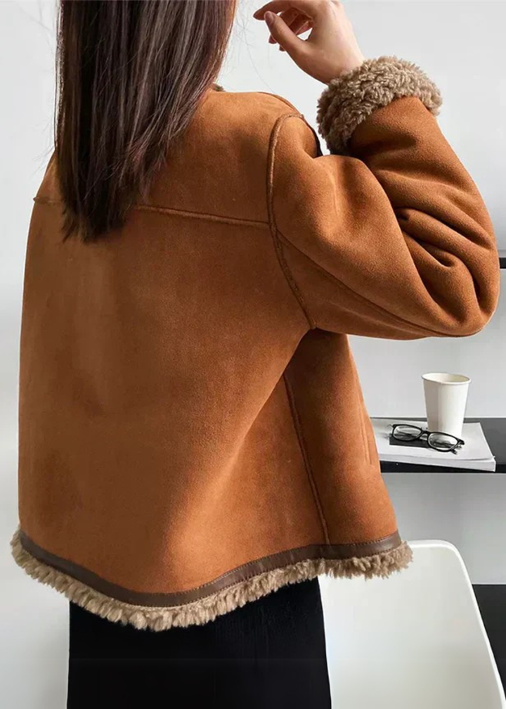 Ruby Cosy Shearling Lined Jacket