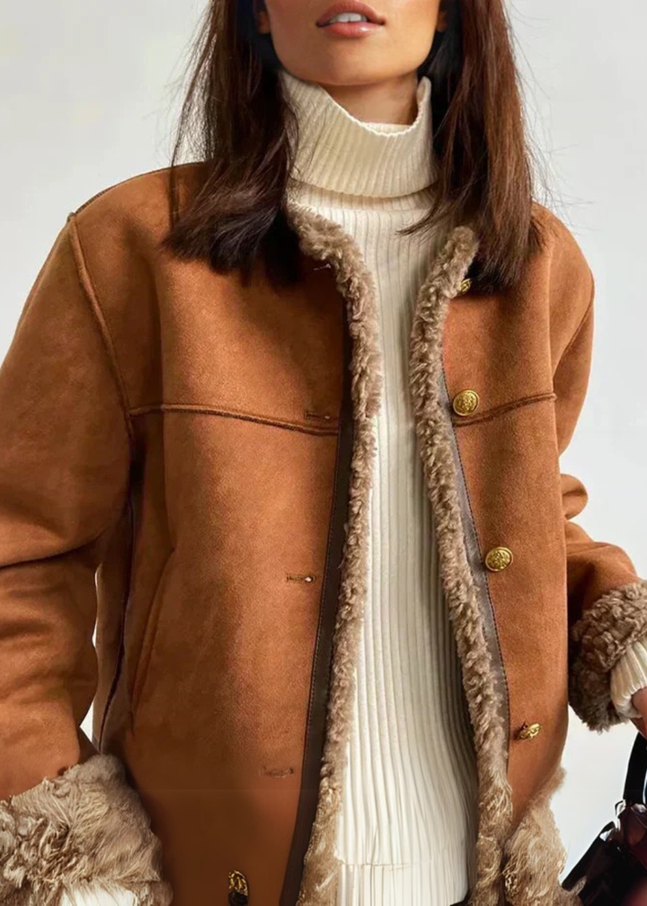 Ruby Cosy Shearling Lined Jacket
