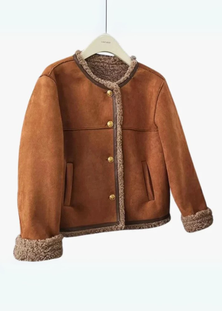 Ruby Cosy Shearling Lined Jacket
