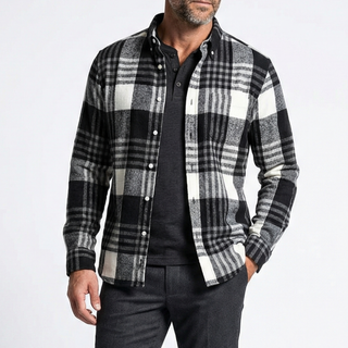 Grayson Cotton Flannel Shirt