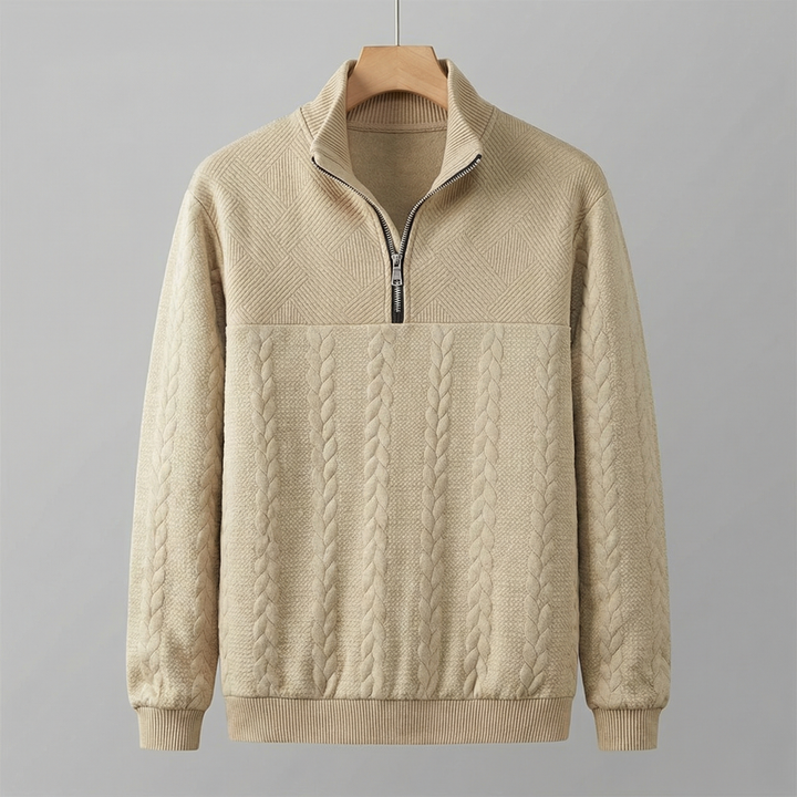 Camden Premium Quarter Zip Sweatshirt