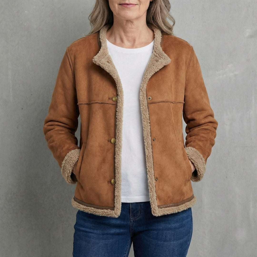 Ruby Cosy Shearling Lined Jacket