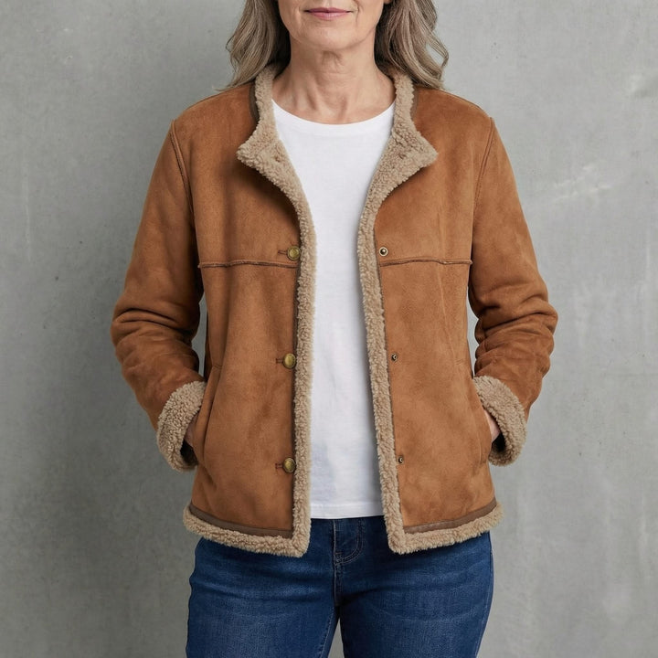 Ruby Cosy Shearling Lined Jacket