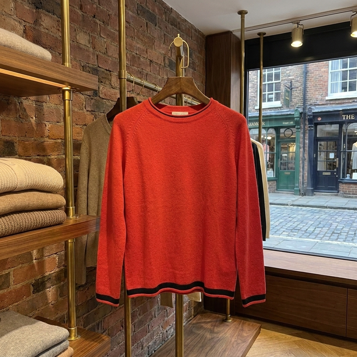 Harper Cotton Knit Sweater
