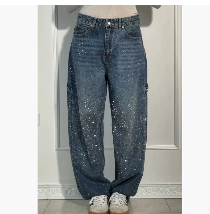 Tesse Balloon Denim Pants for Effortless Movement