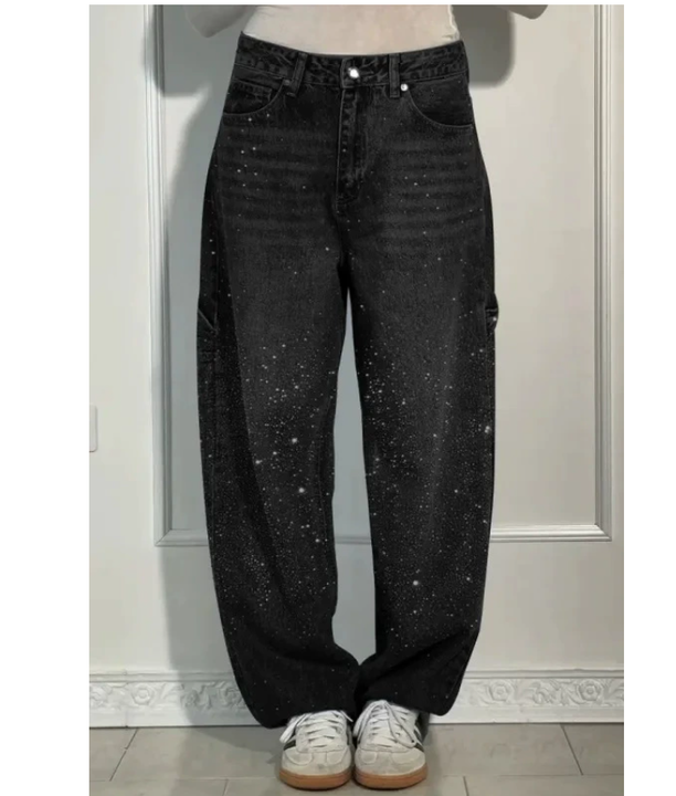 Tesse Balloon Denim Pants for Effortless Movement