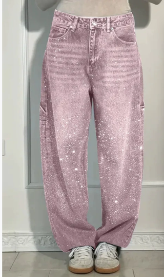 Tesse Balloon Denim Pants for Effortless Movement