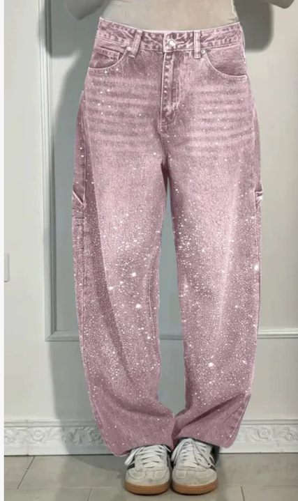 Tesse Balloon Denim Pants for Effortless Movement