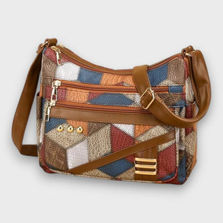 Solara Patchwork Shoulder Bag