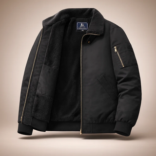 Graham Fleece Bomber Jacket