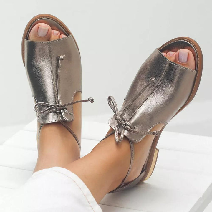 Lilliana Strap Style Leather Sandals