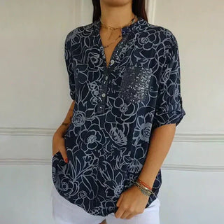 Tatiana Lightweight Floral Blouse