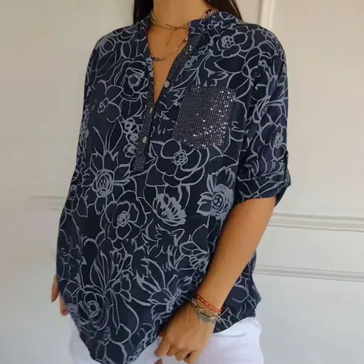 Tatiana Lightweight Floral Blouse