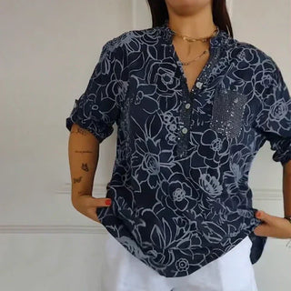 Tatiana Lightweight Floral Blouse