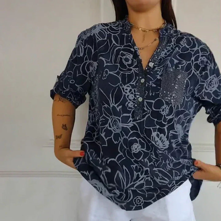 Tatiana Lightweight Floral Blouse