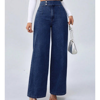 Aria High Waist Wide Leg Jeans