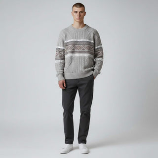 Arvid Nordic Knit Sweater